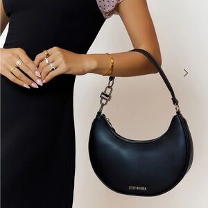 Steve Madden Black Shoulder Bag